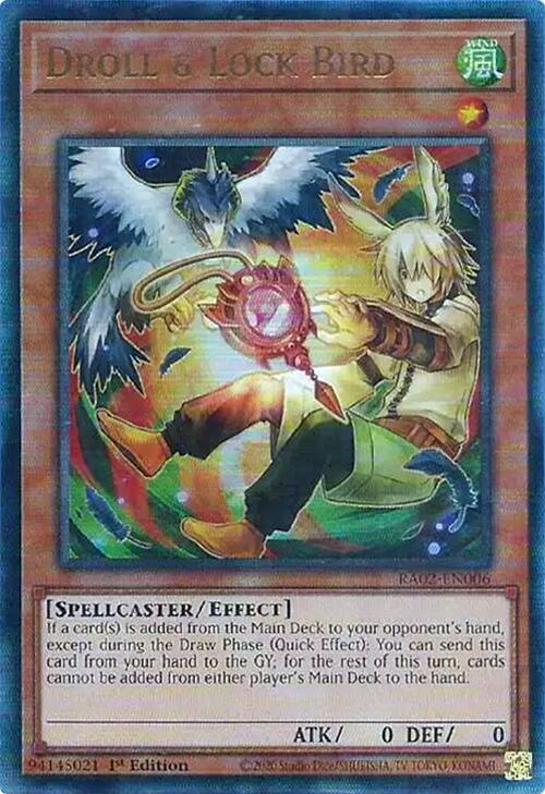 Droll & Lock Bird (Alternate Art) (PUR) [RA02 - RA02-EN006]