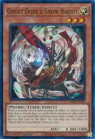 Ghost Ogre & Snow Rabbit (Alternate Art) (UR) [RA02 - RA02-EN009]