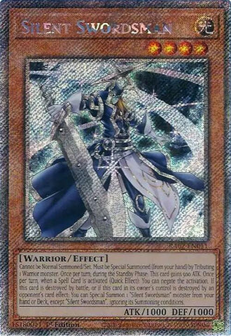 Silent Swordsman (Platinum Secret Rare) [RA02 - RA02-EN011]