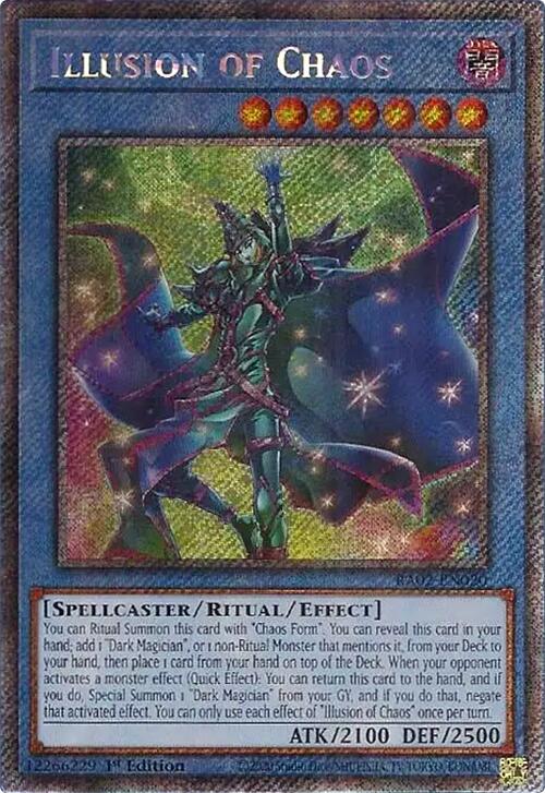 Illusion of Chaos (Platinum Secret Rare) [RA02 - RA02-EN020]