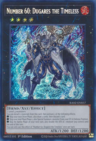 Number 60: Dugares the Timeless (Secret Rare) [RA02 - RA02-EN037]
