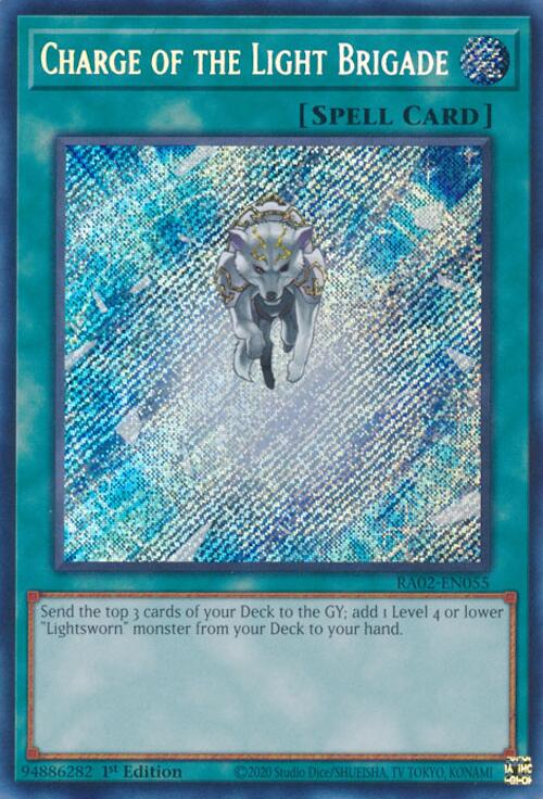 Charge of the Light Brigade (Secret Rare) [RA02 - RA02-EN055]