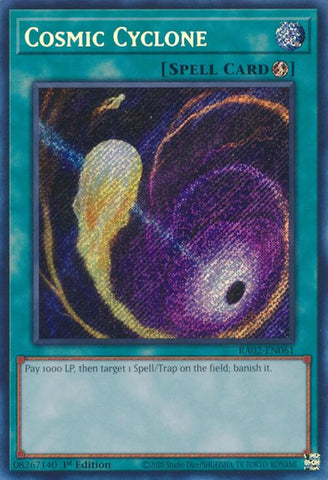 Cosmic Cyclone (Secret Rare) [RA02 - RA02-EN061]