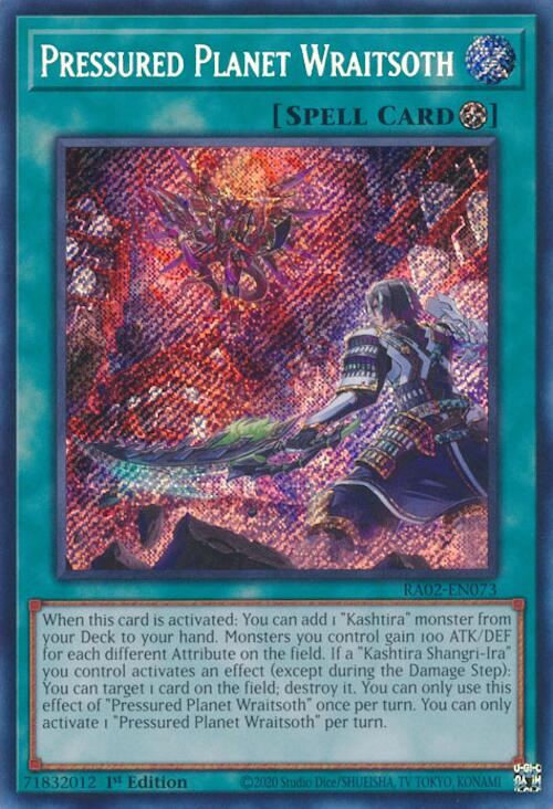 Pressured Planet Wraitsoth (Secret Rare)