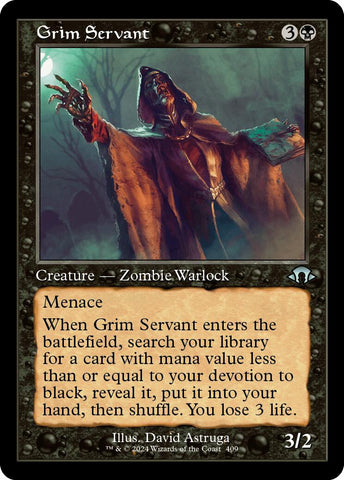 Grim Servant (Retro Frame)