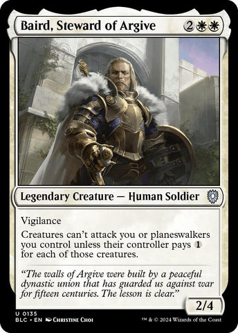 Baird, Steward of Argive [BLC - 135]