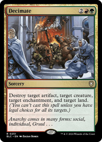 Decimate [BLC - 251]