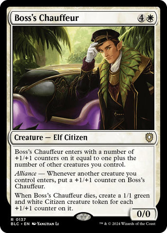 Boss's Chauffeur [BLC - 137]