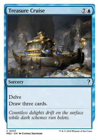 Treasure Cruise (White Border)