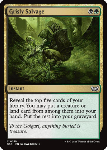 Grisly Salvage [DSC - 219]