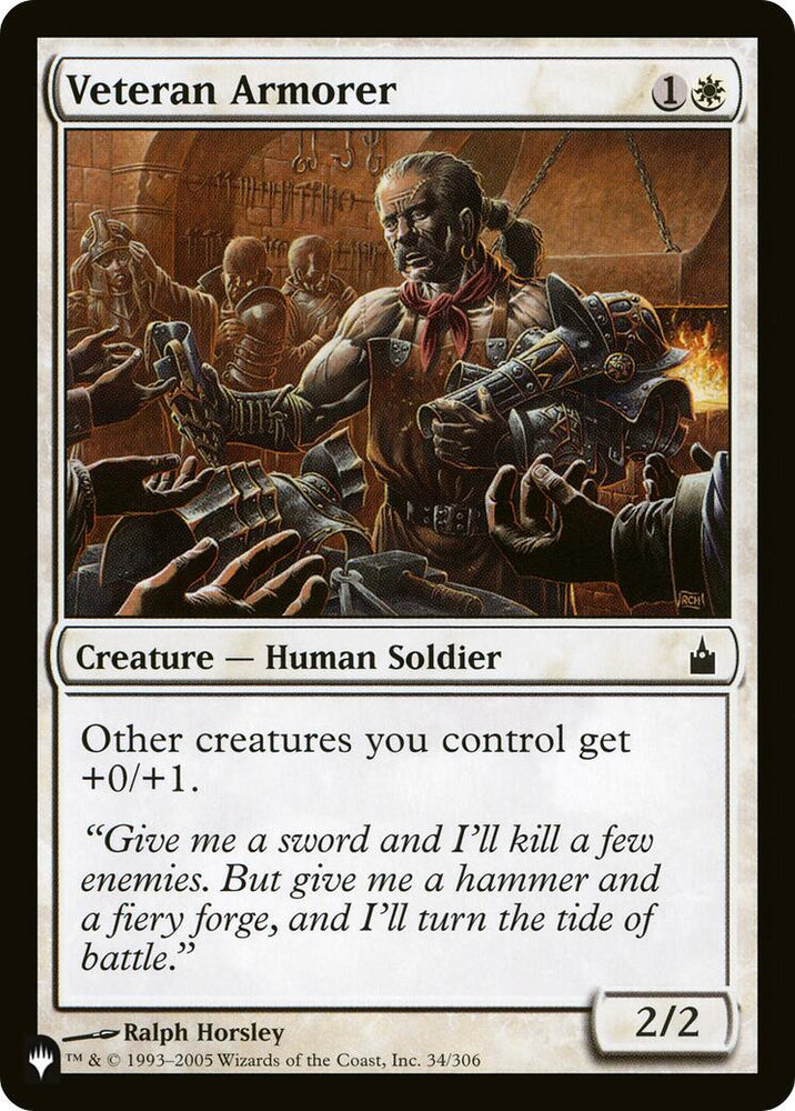 Veteran Armorer