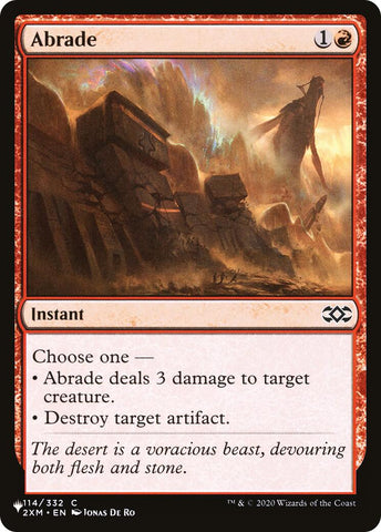 Abrade (2XM) [LIST - 114/332]
