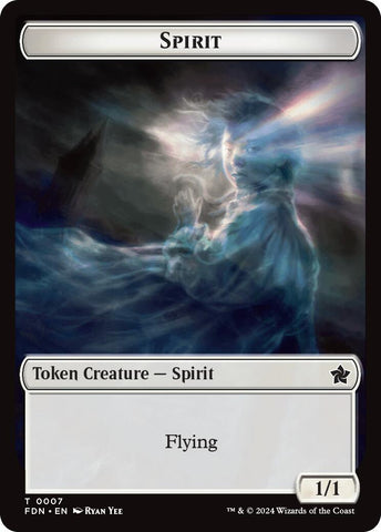 Spirit // Cat (0001) Doubled-Sided Token