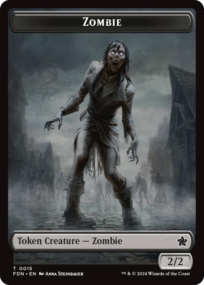 Zombie // Insect Doubled-Sided Token