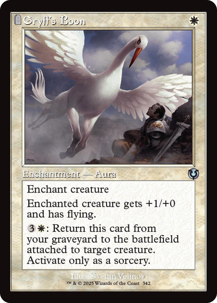 Gryff's Boon (Retro Frame)
