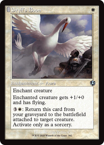 Gryff's Boon (Retro Frame)
