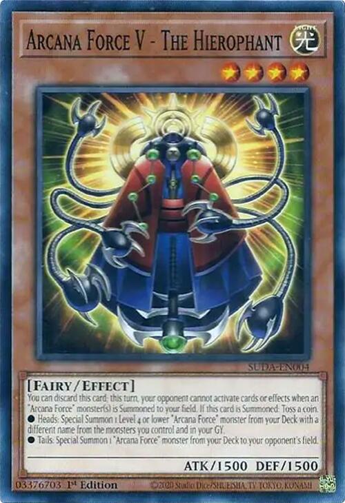 Arcana Force V - The Hierophant [SUDA - SUDA-EN004]