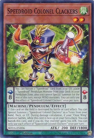 Speedroid Colonel Clackers [SUDA - SUDA-EN006]