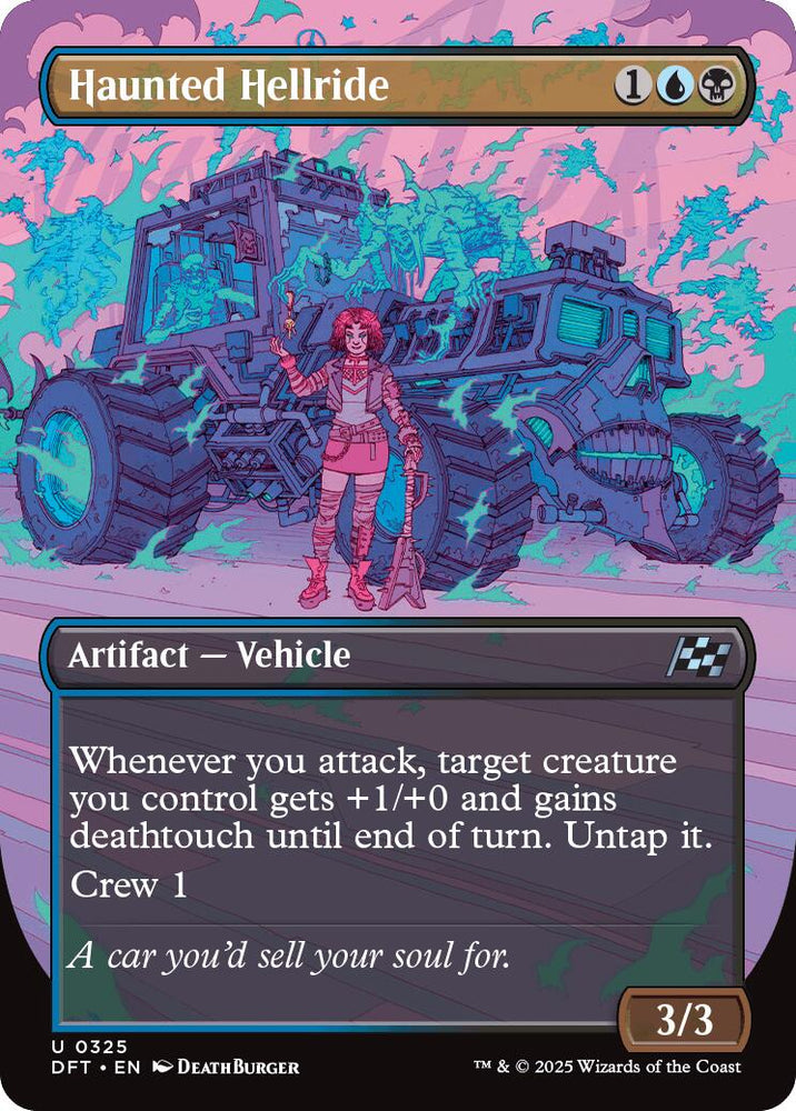 Haunted Hellride (Borderless)