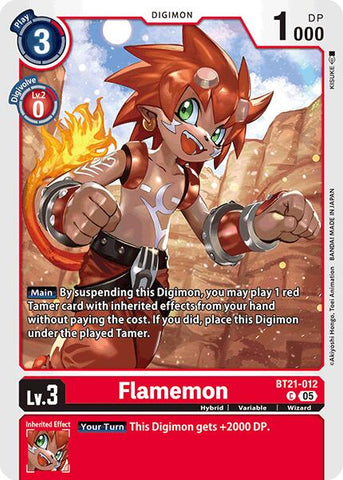 Flamemon [BT21 - BT21-012 C]