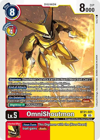 OmniShoutmon [BT21 - BT21-021 U]