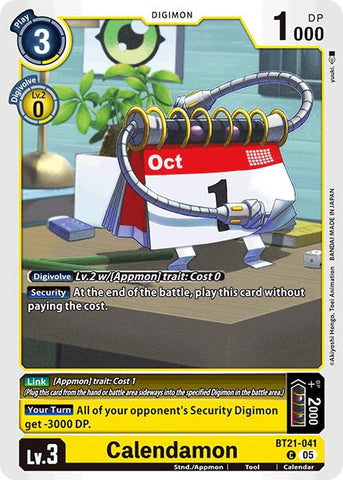 Calendamon [BT21 - BT21-041 C]