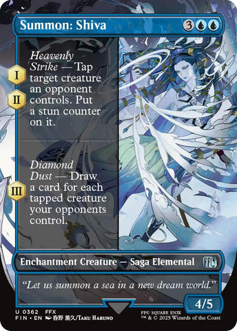 Summon: Shiva (Borderless) [FIN - 362]