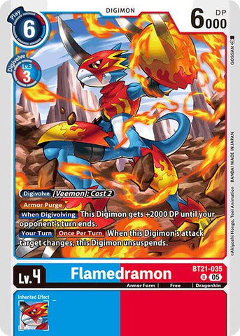 Flamedramon [BT21 - BT21-035 U]