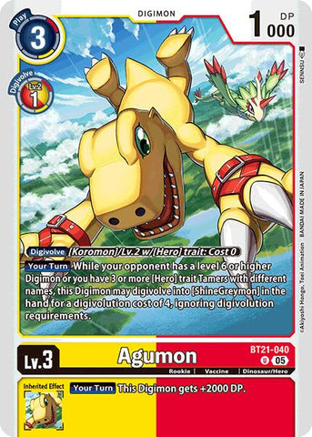 Agumon - BT21-040