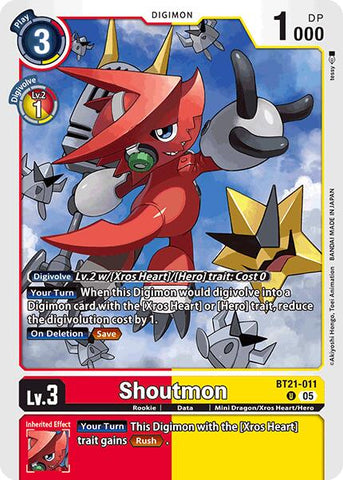 Shoutmon [BT21 - BT21-011 U]