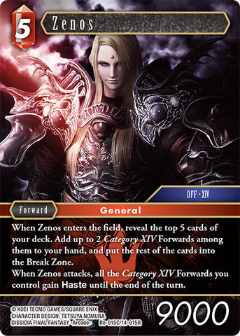 Zenos [LGC - Re-015C/14-015R]