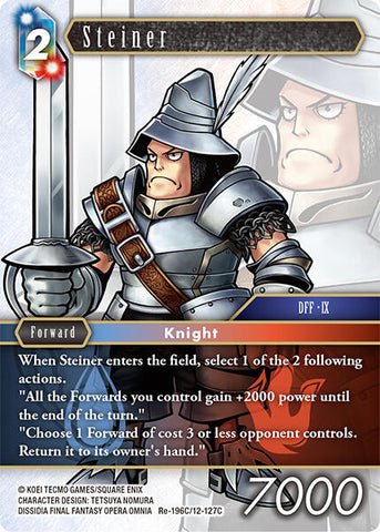 Steiner [LGC - Re-196C/12-127C]