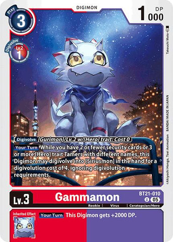Gammamon [BT21 - BT21-010 U]