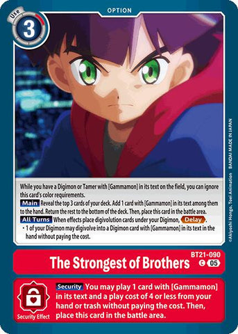 The Strongest of Brothers [BT21 - BT21-090 C]