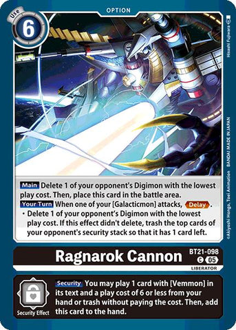 Ragnarok Cannon [BT21 - BT21-098 C]