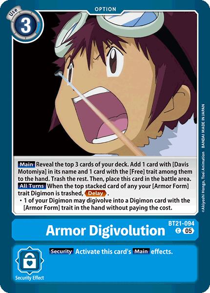 Armor Digivolution