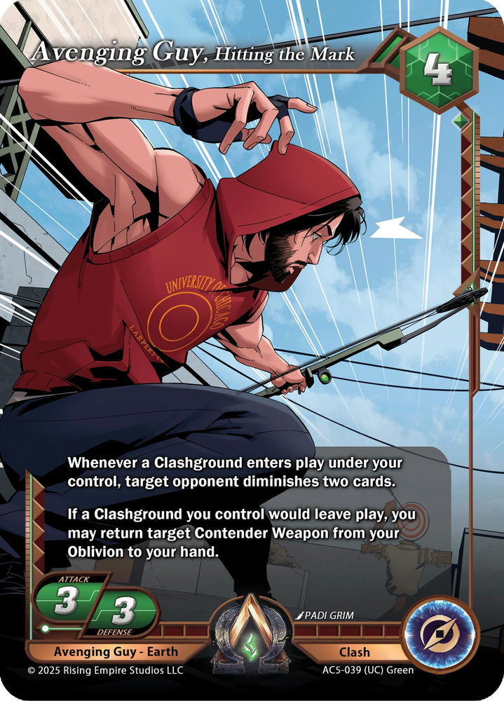 Avenging Guy, Hitting the Mark