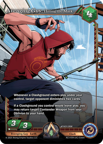 Avenging Guy, Hitting the Mark