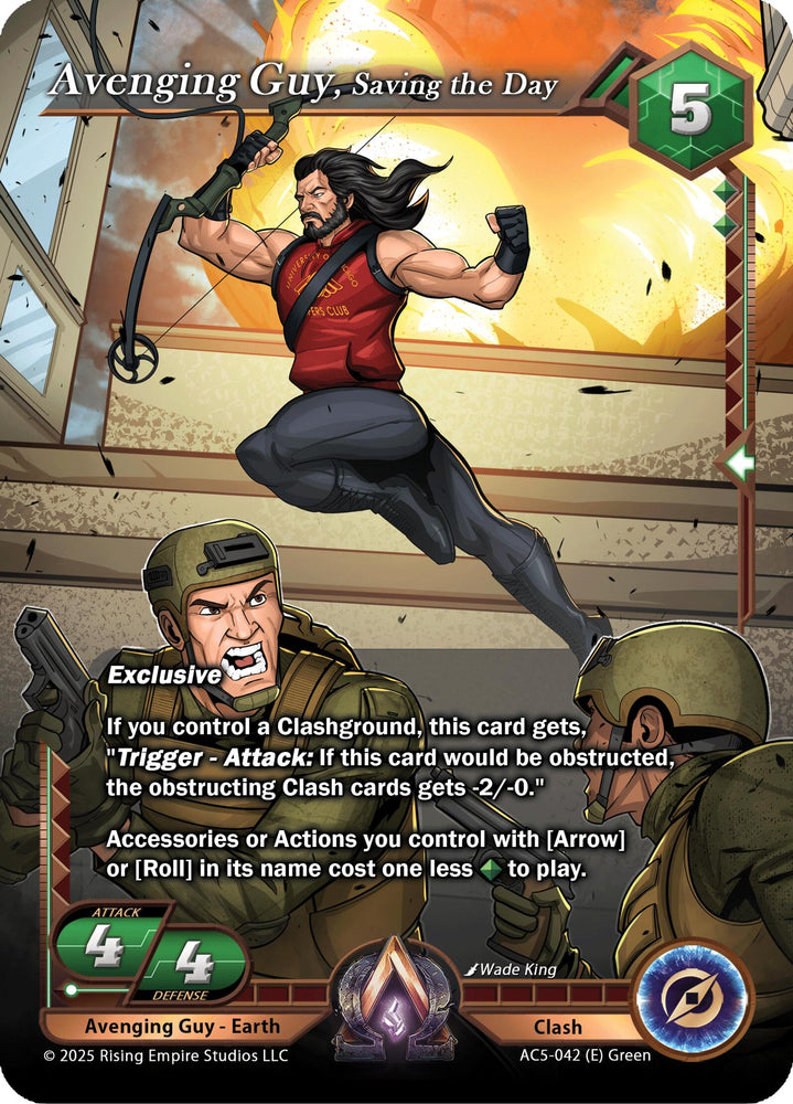 Avenging Guy, Saving the Day