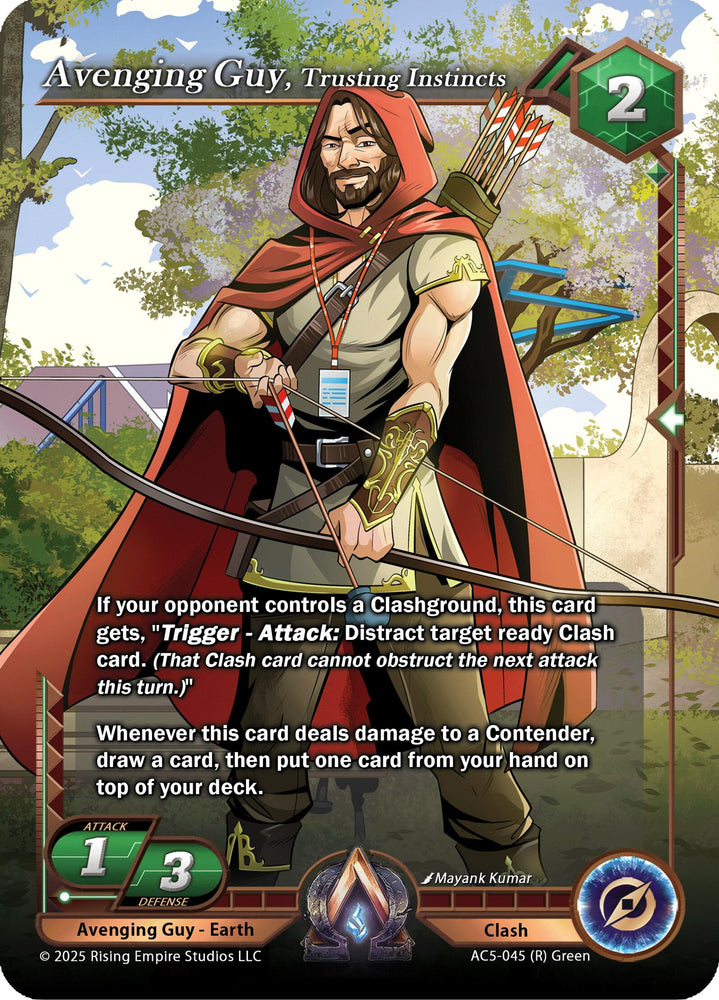 Avenging Guy, Trusting Instincts