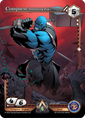 Conquest, Subduing Foes