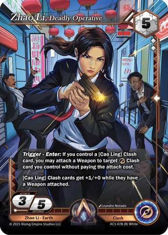 Zhao Li, Deadly Operative [AC5 - AC5-078]