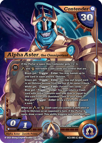 Alpha Aster, the Omnipotent