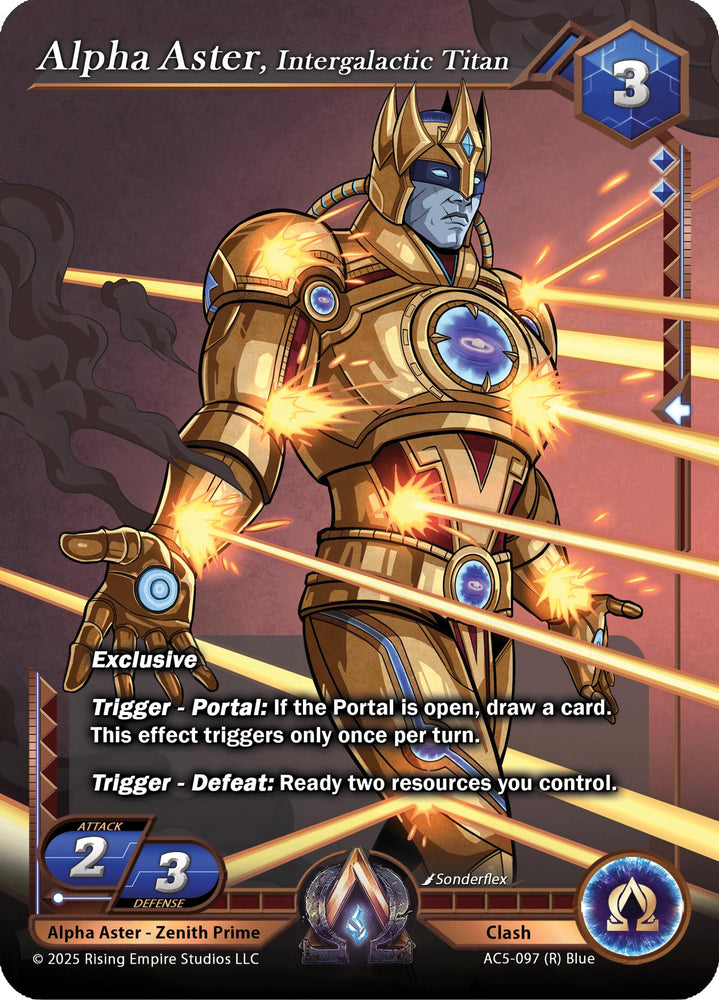 Alpha Aster, Intergalactic Titan