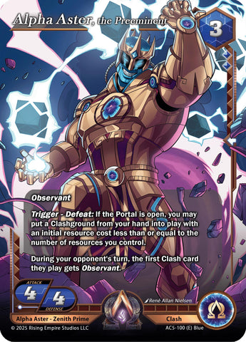 Alpha Aster, the Preeminent