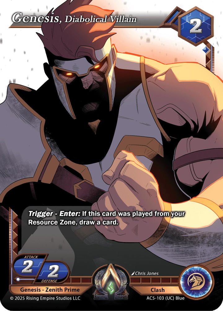 Genesis, Diabolical Villain