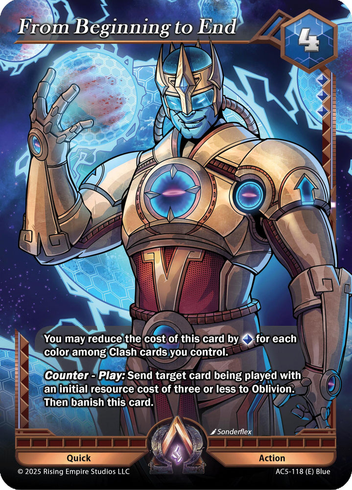 From Beginning to End