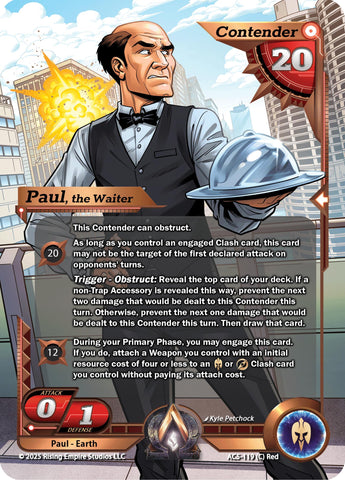 Paul, the Waiter [AC5 - AC5-119]