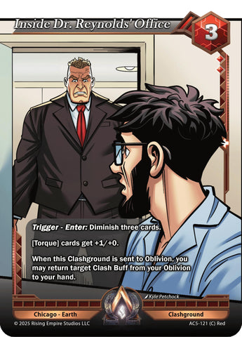 Inside Dr. Reynolds' Office