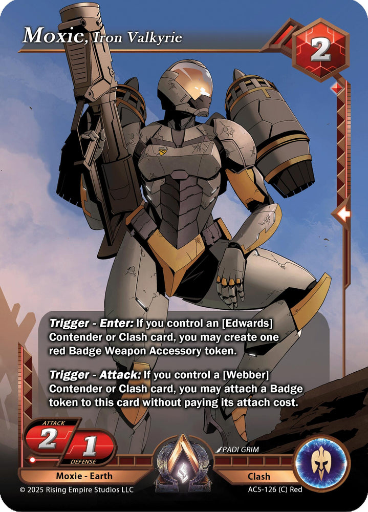 Moxie, Iron Valkryie